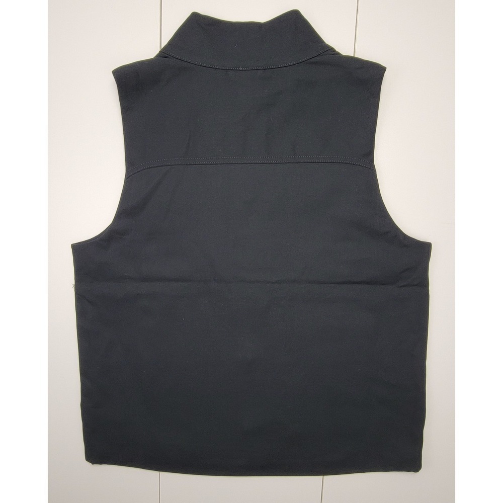 Columbia Brea Falls Vest Womens Size M Cotton Black Lined Plaid Button Front New - Picture 2 of 9